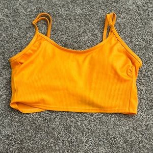Wild Fable Brand Women's Swimsuit Top Orange Size M